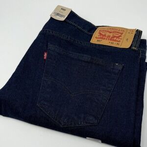 Levi Strauss Denim Jeans Button Fly 501XX Mens 42x30 Levis Cotton 42 x 30
